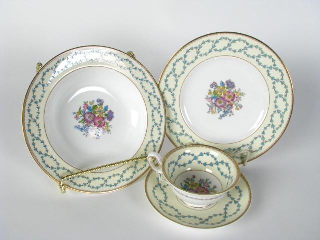 Appraisal: Wedgwood Fairford Porcelain Luncheon Set including twelve cups and saucers