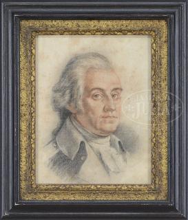 Appraisal: UNSIGNED American th th Century PORTRAIT OF GEORGE WASHINGTON UNSIGNED