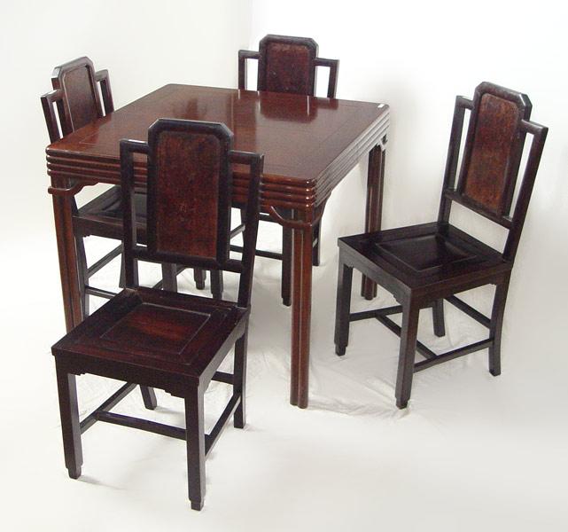 Appraisal: BAKER FURNITURE CHINESE STYLE EXTENSION TABLE Sold with Chinese side