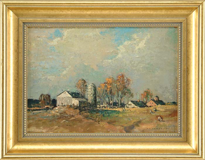 Appraisal: PHILLIP BROWN PARSONS American - A FARM IN DERRY NH