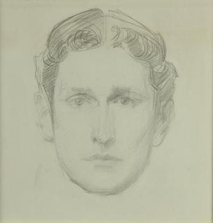 Appraisal: Drawiing Attributed to John Singer Sargent Attributed to John Singer