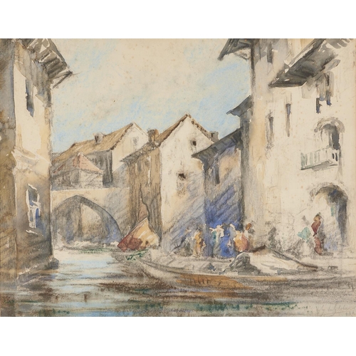 Appraisal: Wilfred Gabriel de Glehn RA RP - - A Venetian