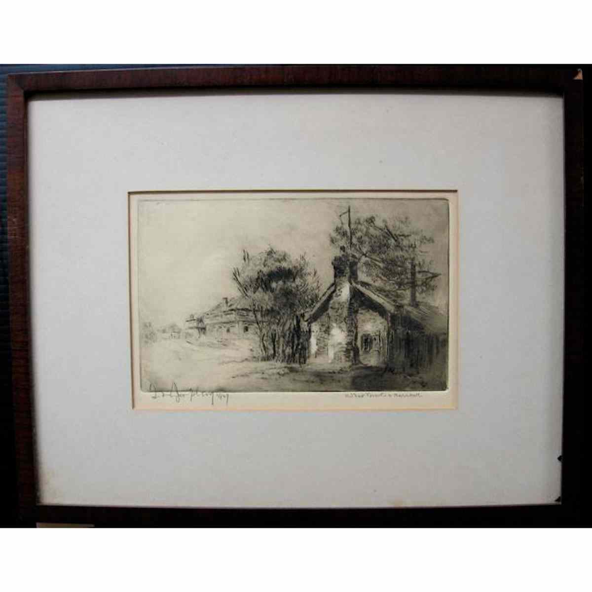 Appraisal: FREDERIC WAISTELL JOPLING CANADIAN - OLD FORT TORONTO BARRACK EARLY