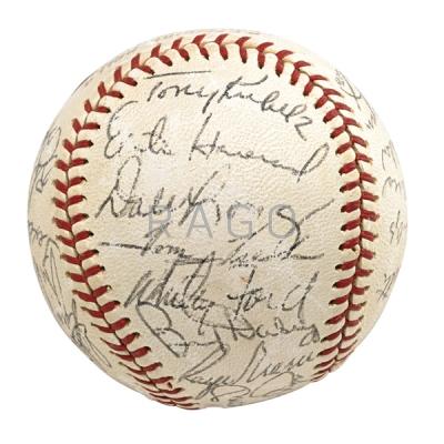 Appraisal: NEW YORK YANKEES AUTOGRAPHED BASEBALL Condition Report