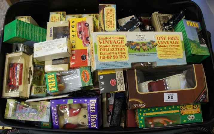 Appraisal: A collection of various toys to include Corgi Advertising vehicles