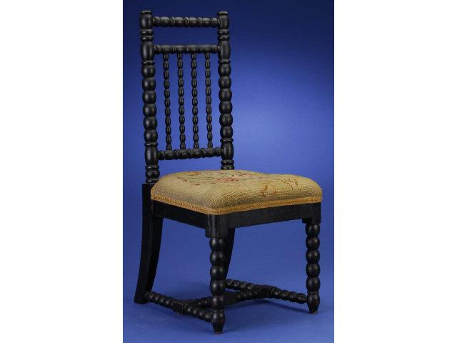 Appraisal: Early Child Size Side Chair England late th century spindle