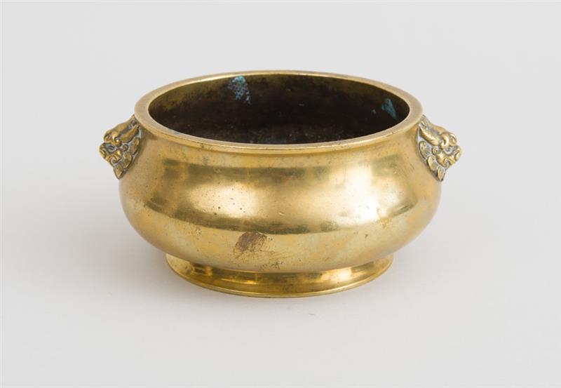 Appraisal: CHINESE MING STYLE BRONZE CENSER x x in Estimate -