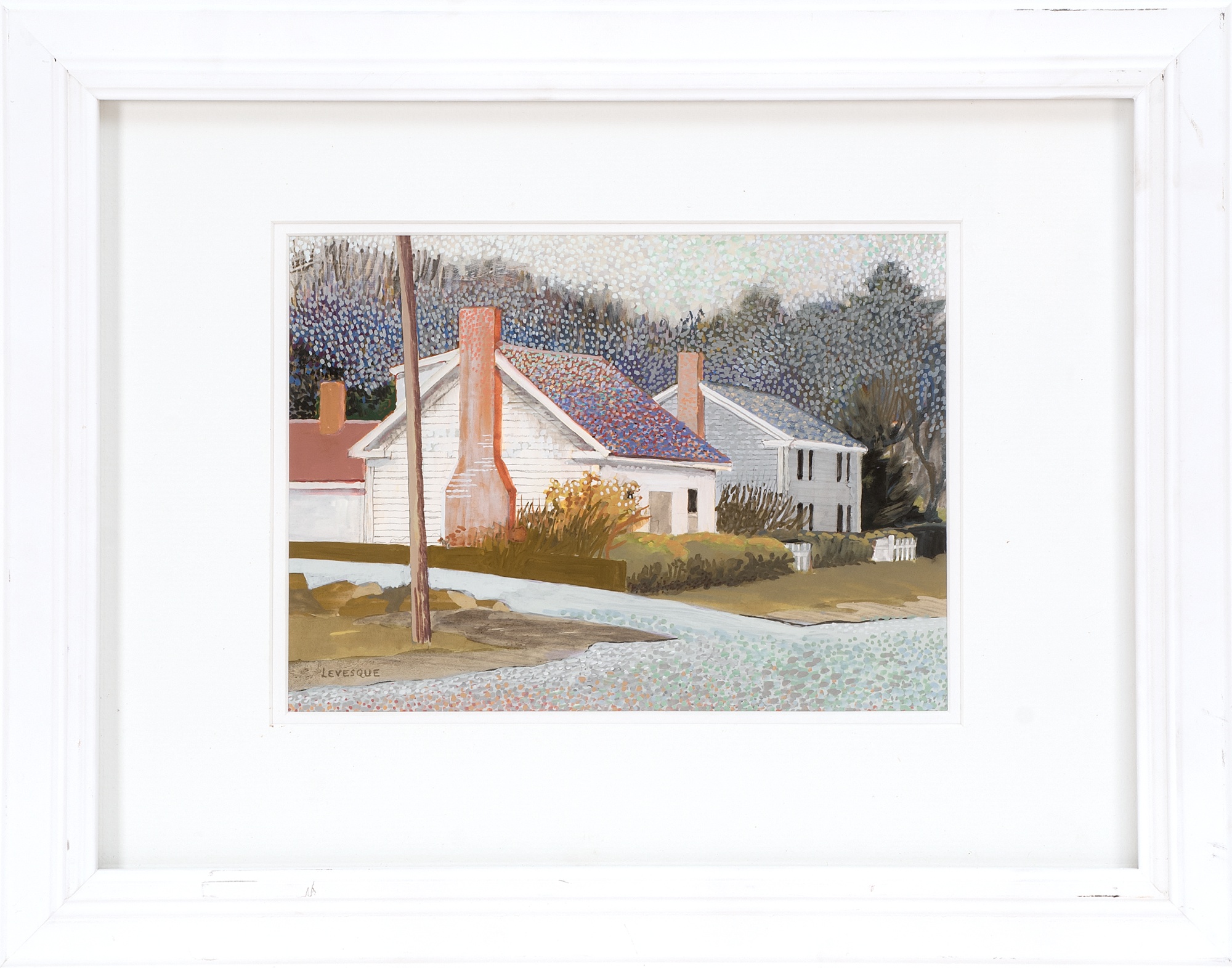 Appraisal: PRISCILLA LEVESQUEAmerican ContemporaryEast End Provincetown Signed lower left Levesque Watercolor