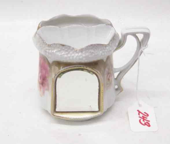 Appraisal: AN R S PRUSSIA MOUSTACHE CUP having a domed top