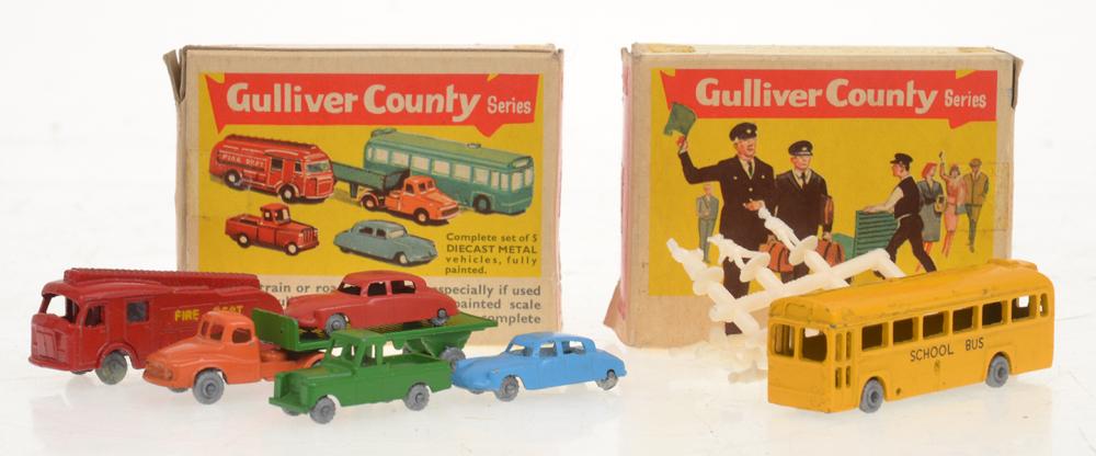 Appraisal: X PACKS OF LONE STAR GULLIVER COUNTY MODELS TOTALLING X