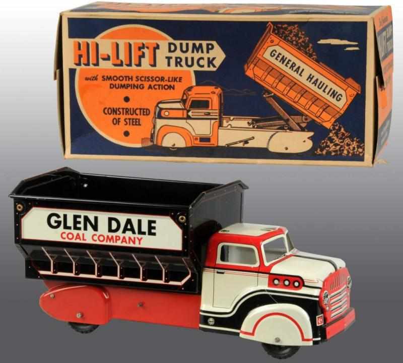 Appraisal: Marx Glen Dale Coal Company Pressed Steel Truck Description Includes