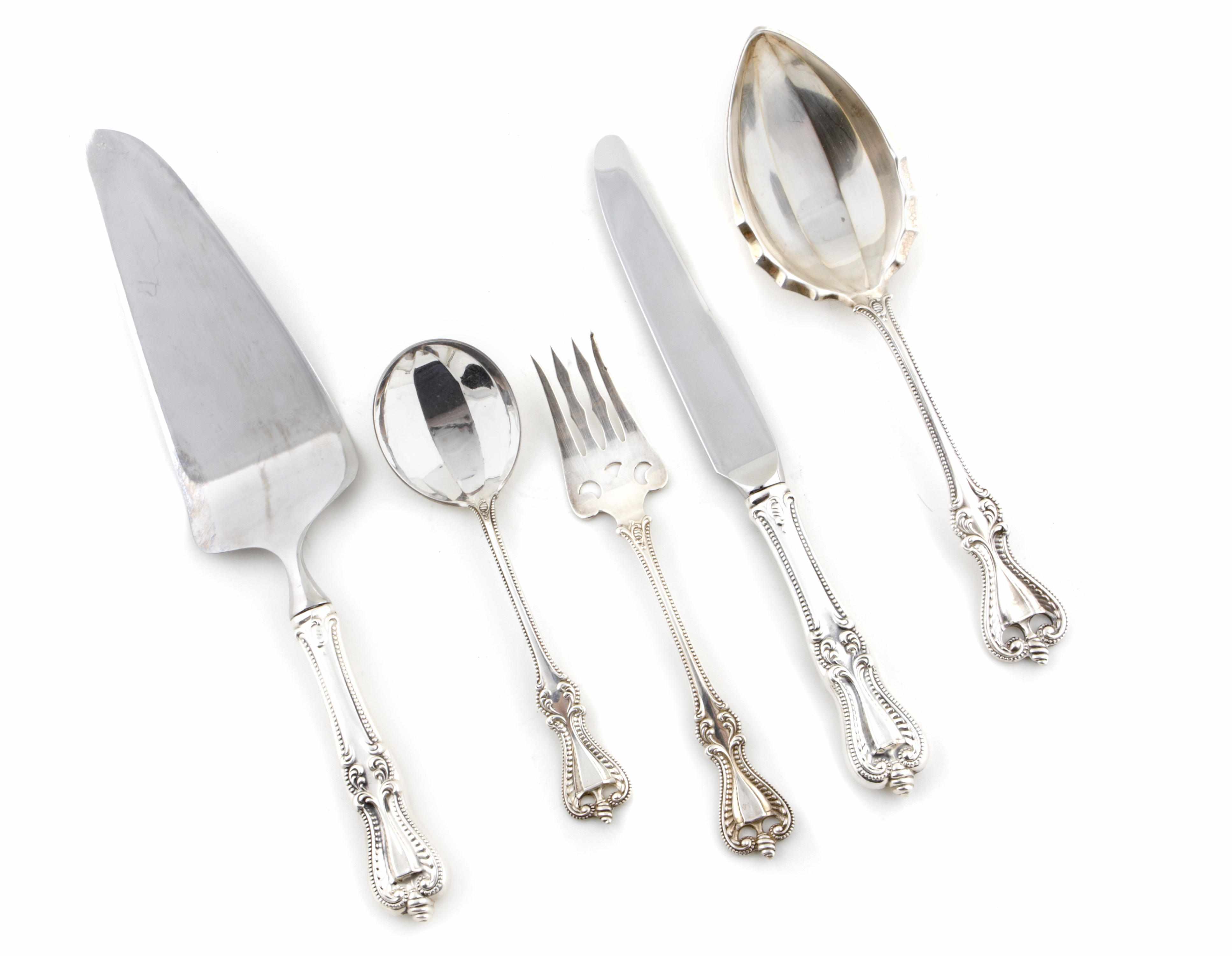 Appraisal: Sterling assembled Old Colonial flatware set by Towle Comprising -