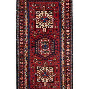 Appraisal: A Turkish Wool Rug th Century feet inches x feet