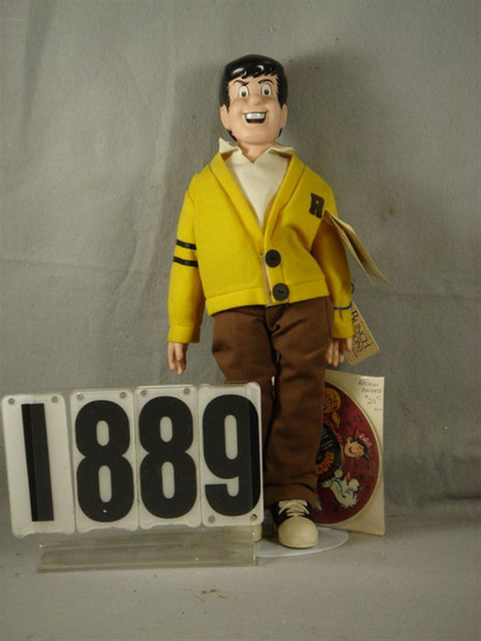 Appraisal: Archie Comics Reggie Doll made by Hamilton Gifts distributed by