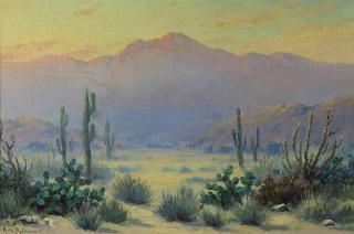 Appraisal: Painting Alexis Matthew Podchernikoff Alexis Matthew Podchernikoff American - Desert