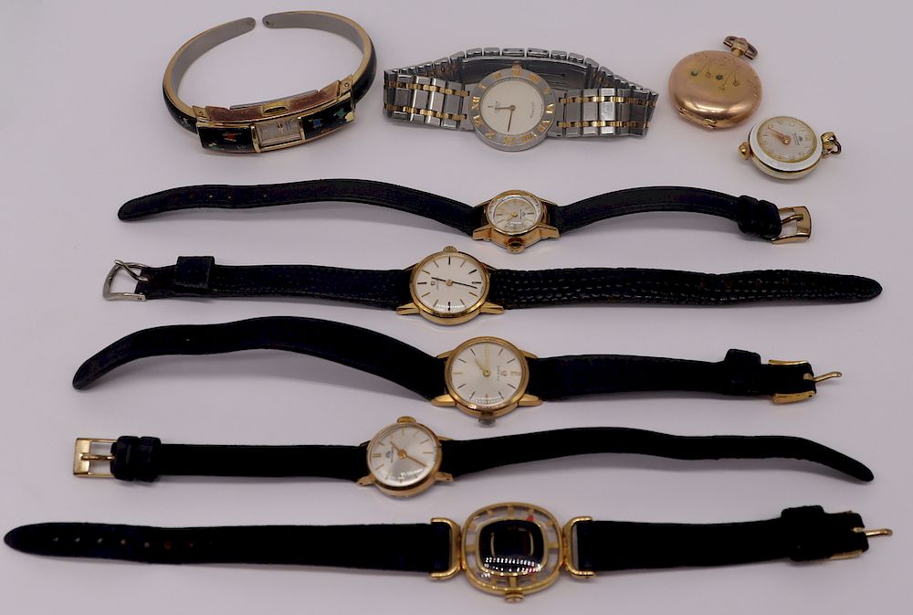 Appraisal: JEWELRY Assorted Watches Inc Corum Romvlvs Includes a ladies Nicla