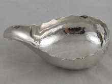 Appraisal: An th century silver pap boat hallmarked London approx cm