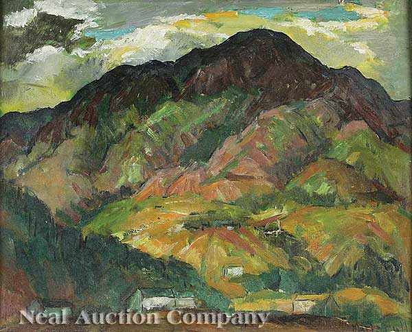 Appraisal: Marie Atkinson Hull American Mississippi - Bright Sky-Colorado oil on