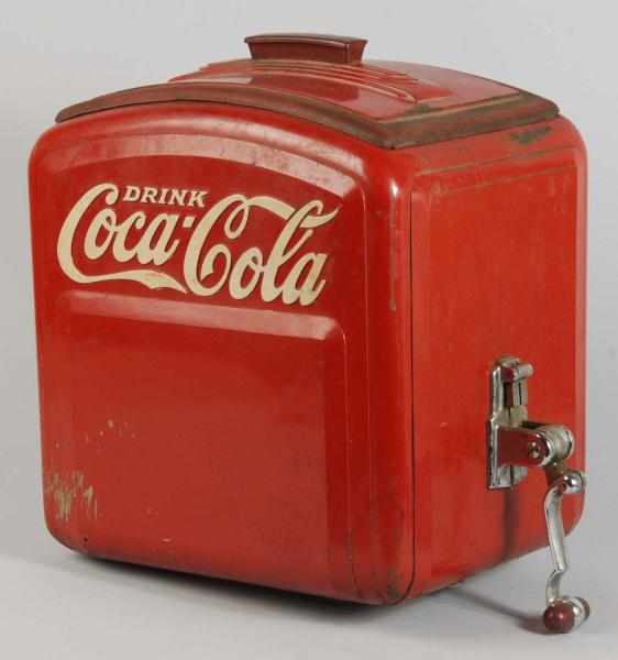 Appraisal: Coca-Cola Countertop Dispenser Body Description Circa Includes lid but is