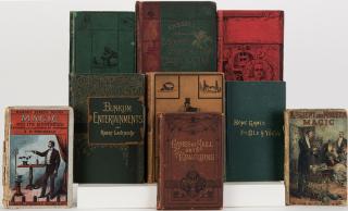 Appraisal: Lot of Nine Antiquarian Volumes on Conjuring Recreations and Amusement