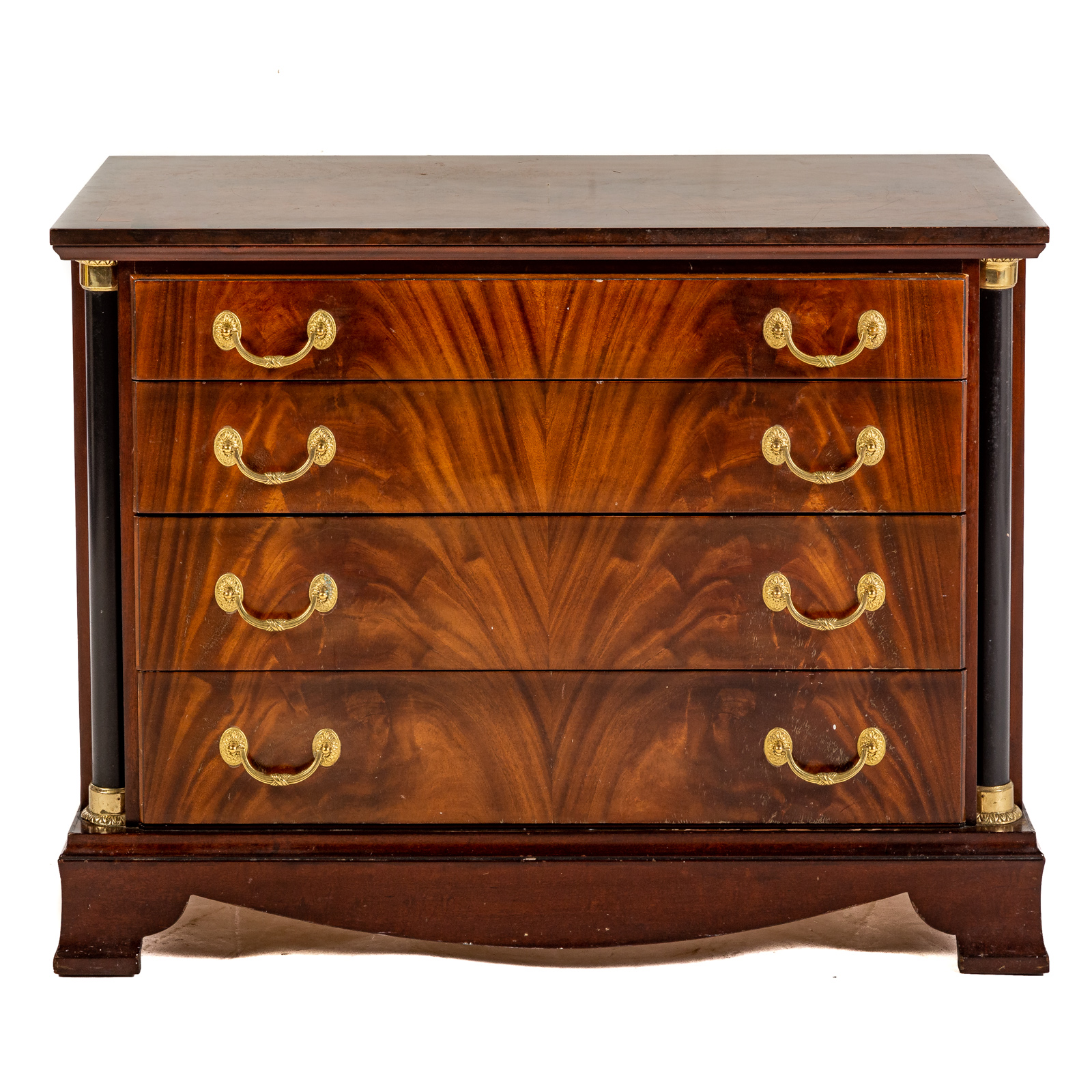 Appraisal: M CRAIG COMPANY EMPIRE STYLE CHEST Circa s four drawer