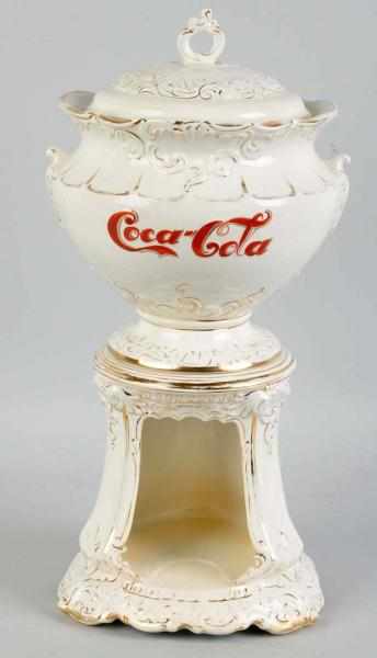 Appraisal: Early China Coca-Cola Syrup Urn s Beautiful and bright example