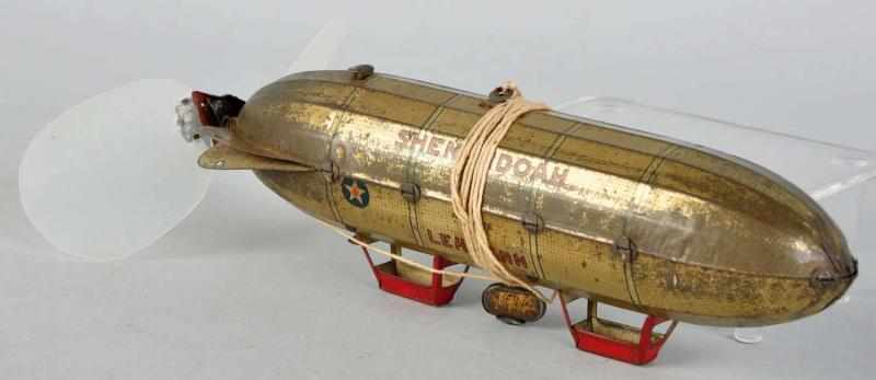 Appraisal: Tin Litho Lehmann Shenandoah Zeppelin Wind-Up Toy German Working Marked