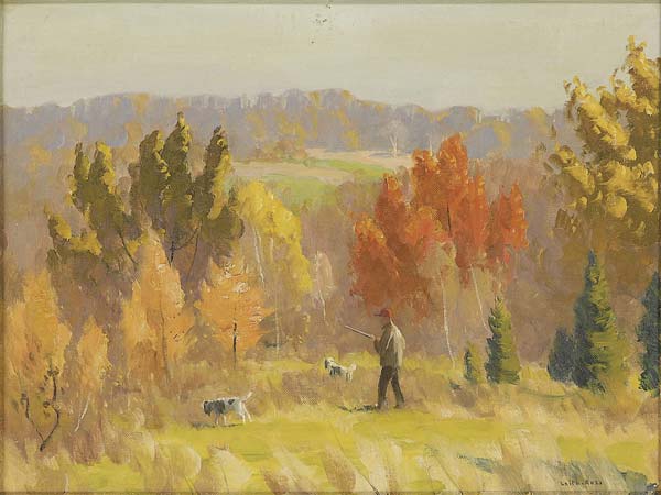 Appraisal: Harry Leith-Ross American - Searching the Brush Oil on canvasboard