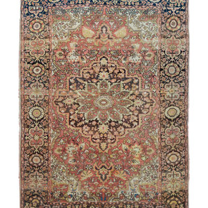 Appraisal: A Tabriz Wool Rug Circa feet inches x feet inches