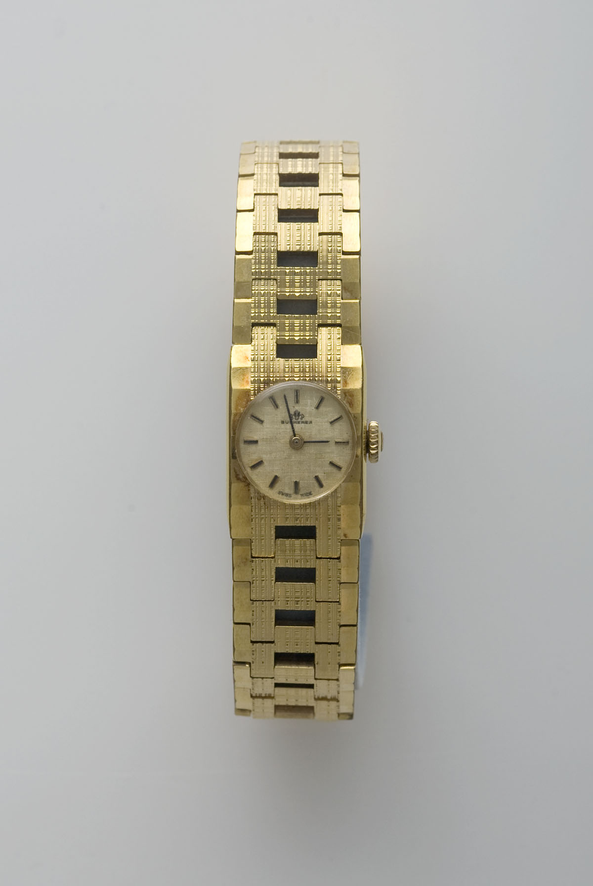 Appraisal: KT GOLD BUCHERON LADIES BRACELET WATCH WITH A GOLD FACE