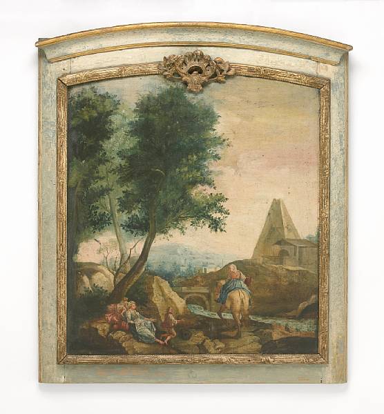 Appraisal: An Italian School painting second half th century The arched