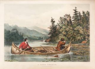 Appraisal: after Arthur Fitzwilliam Tait A Good Chance chromolithograph by in