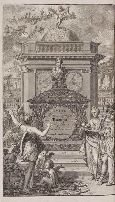 Appraisal: Ovidius Naso Publius Metamorphoses in Fifteen Books engraved frontispiece portrait