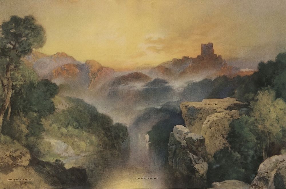 Appraisal: After Thomas Moran The Land of Dreams ca After Thomas