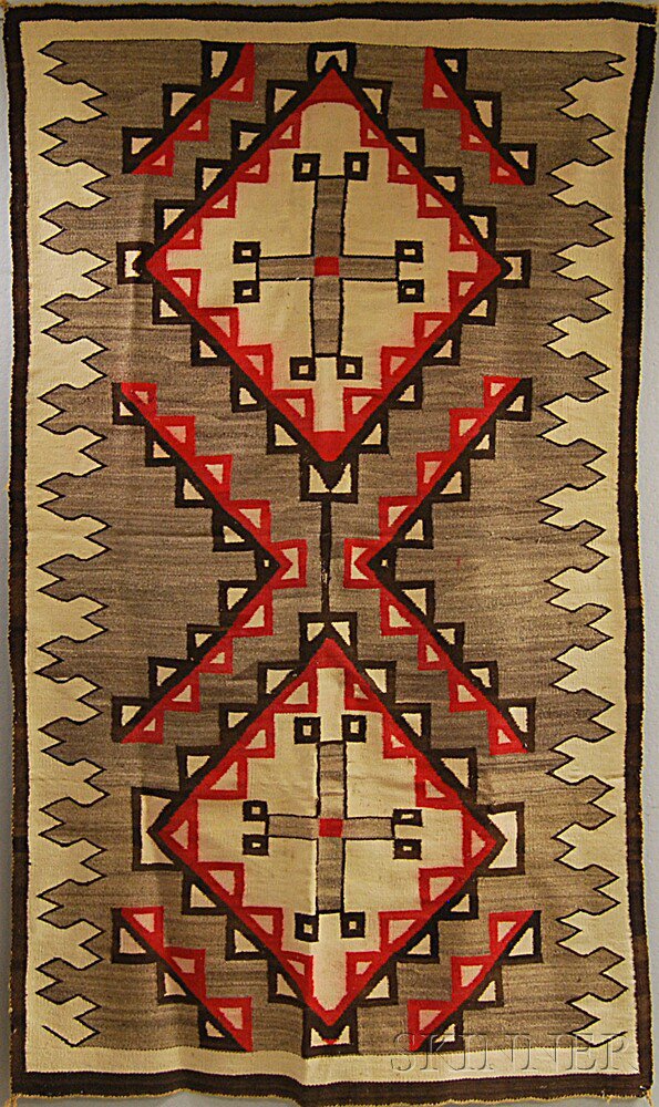 Appraisal: Southwest Weaving Navajo c first quarter th century woven with