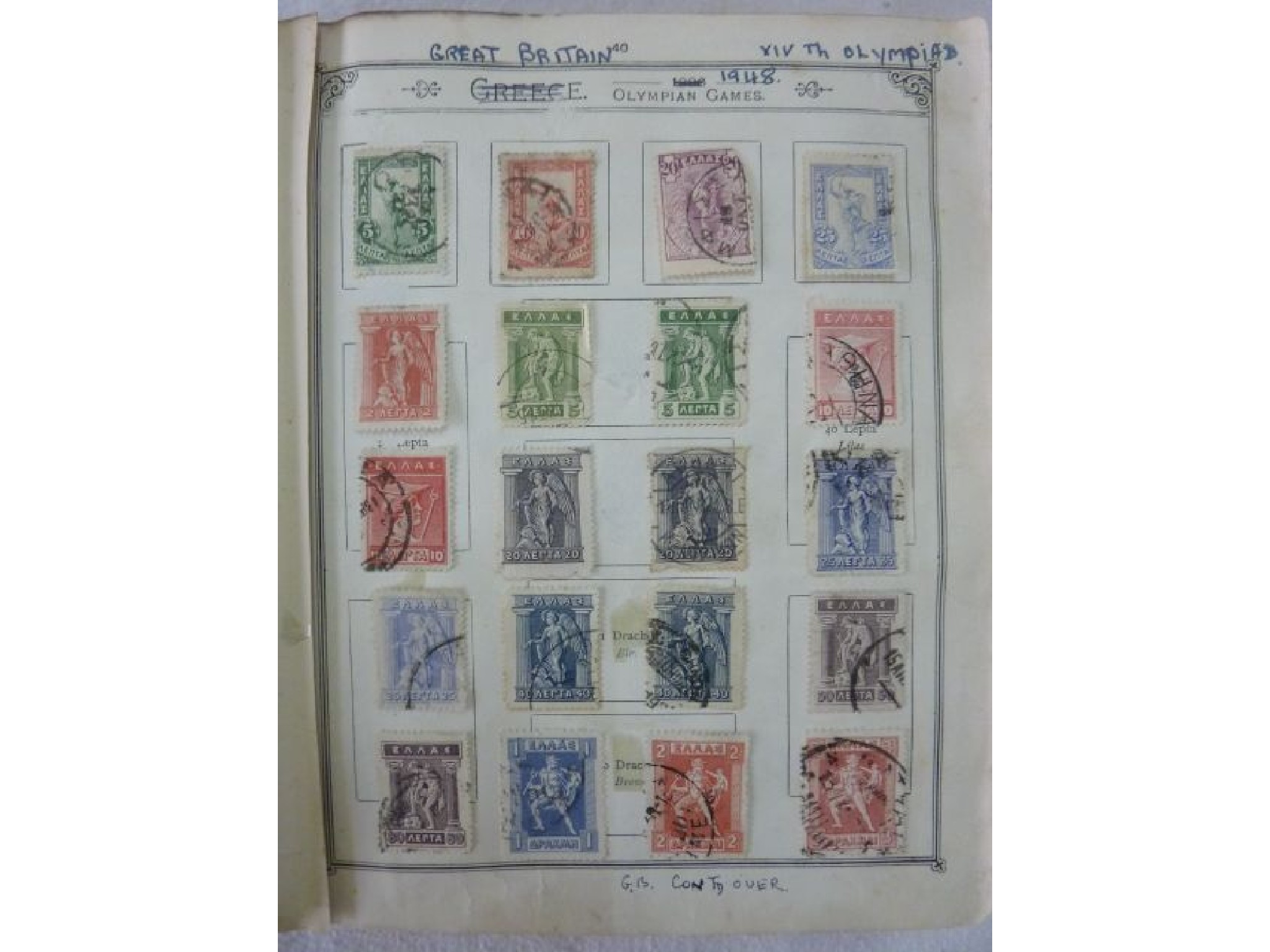 Appraisal: The Lincoln Stamp Album including early issues from GB Commonwealth