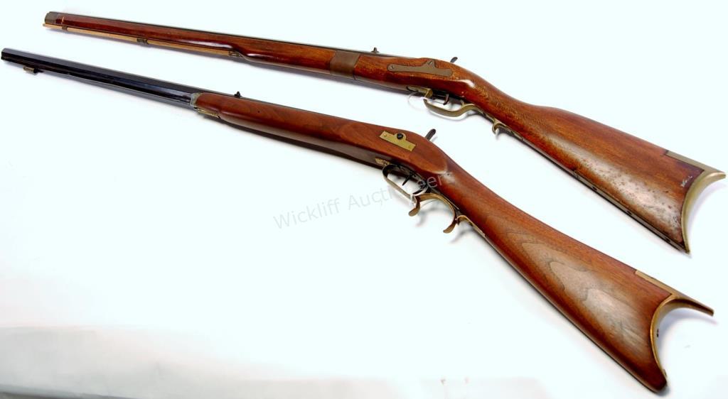 Appraisal: Two Muzzle Loading Hunting Rifles- Unknown Kentucky style long rifle