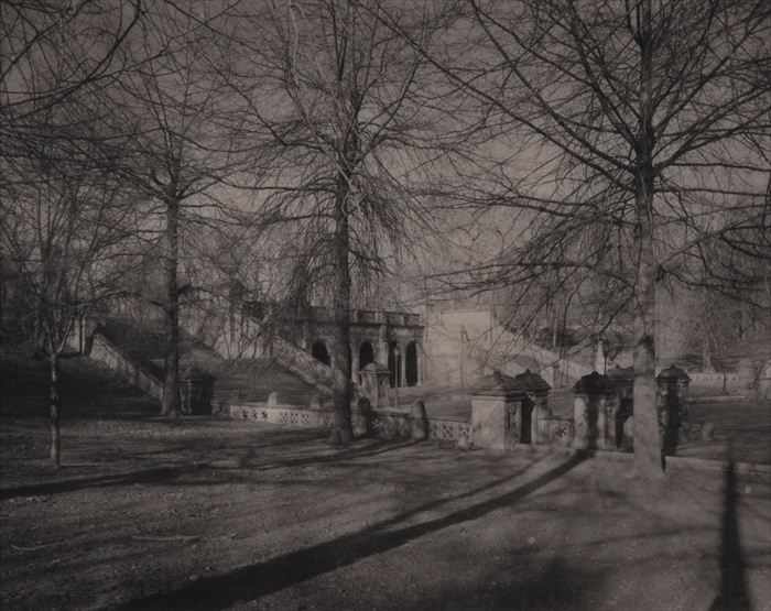 Appraisal: JED DEVINE b VIEW OF BETHESDA TERRACE AND AN UNTITLED