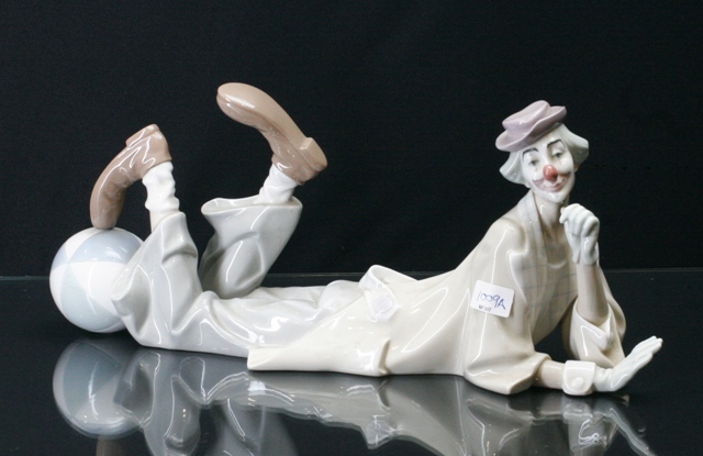 Appraisal: A Lladro figure of a clown