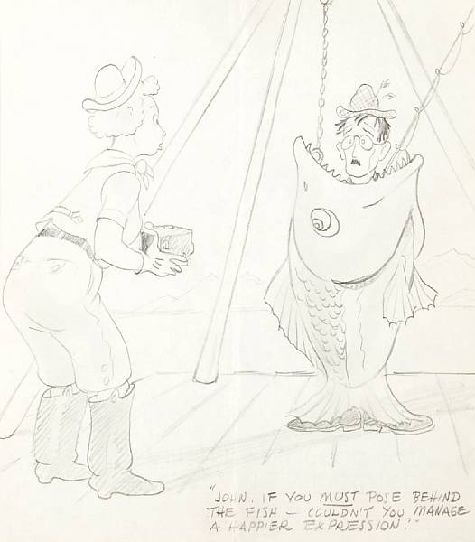 Appraisal: Carl Barks - Original Artwork to Pencil Cartoon Drawing s