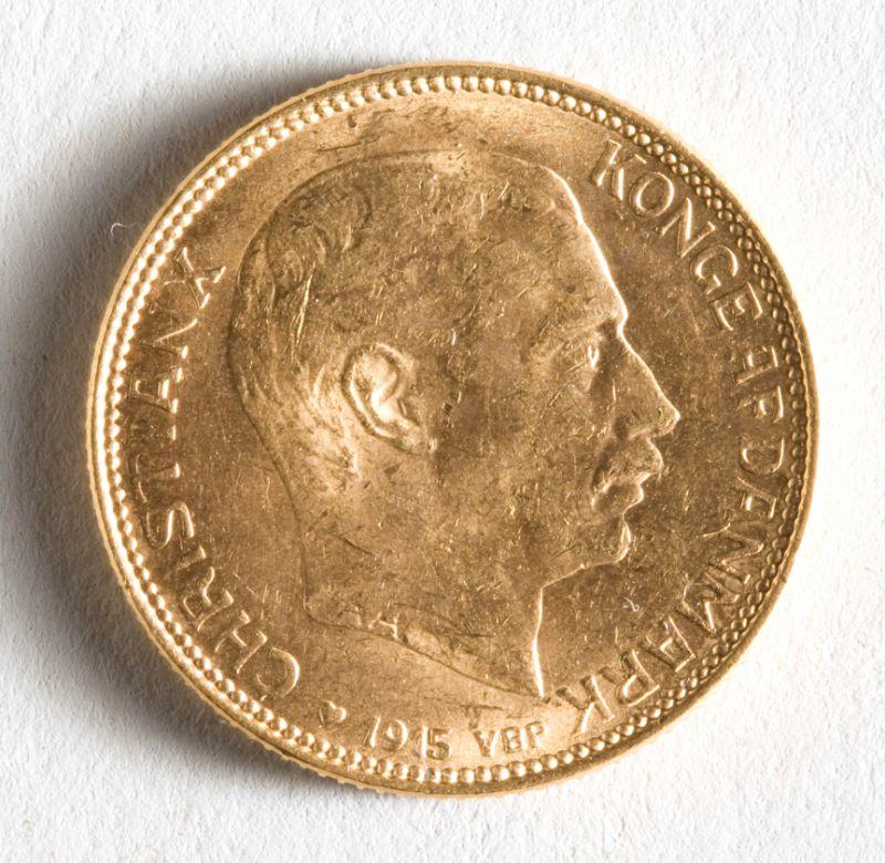 Appraisal: Denmark Gold Kroner much original luster about uncirculated