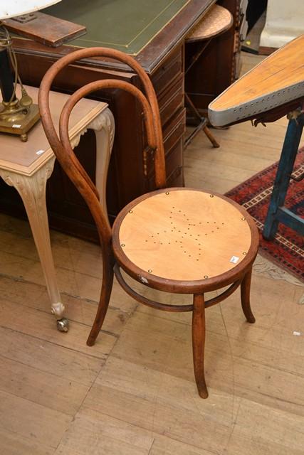 Appraisal: AN EARLY TH CENTURY BENTWOOD CHAIR