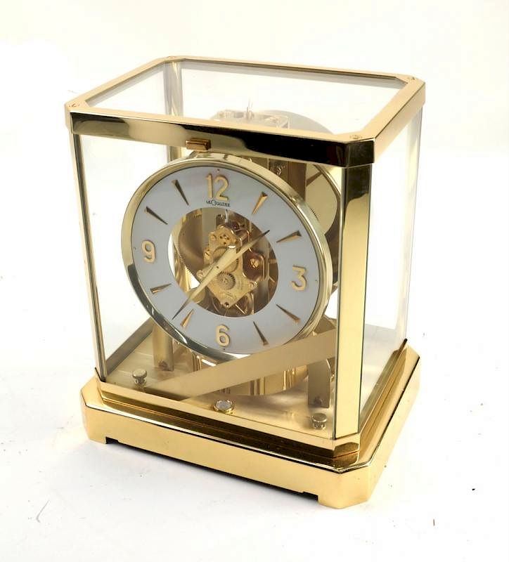 Appraisal: Lecoultre Atmos Mantle Clock Lecoultre Atmos mantle clock H x