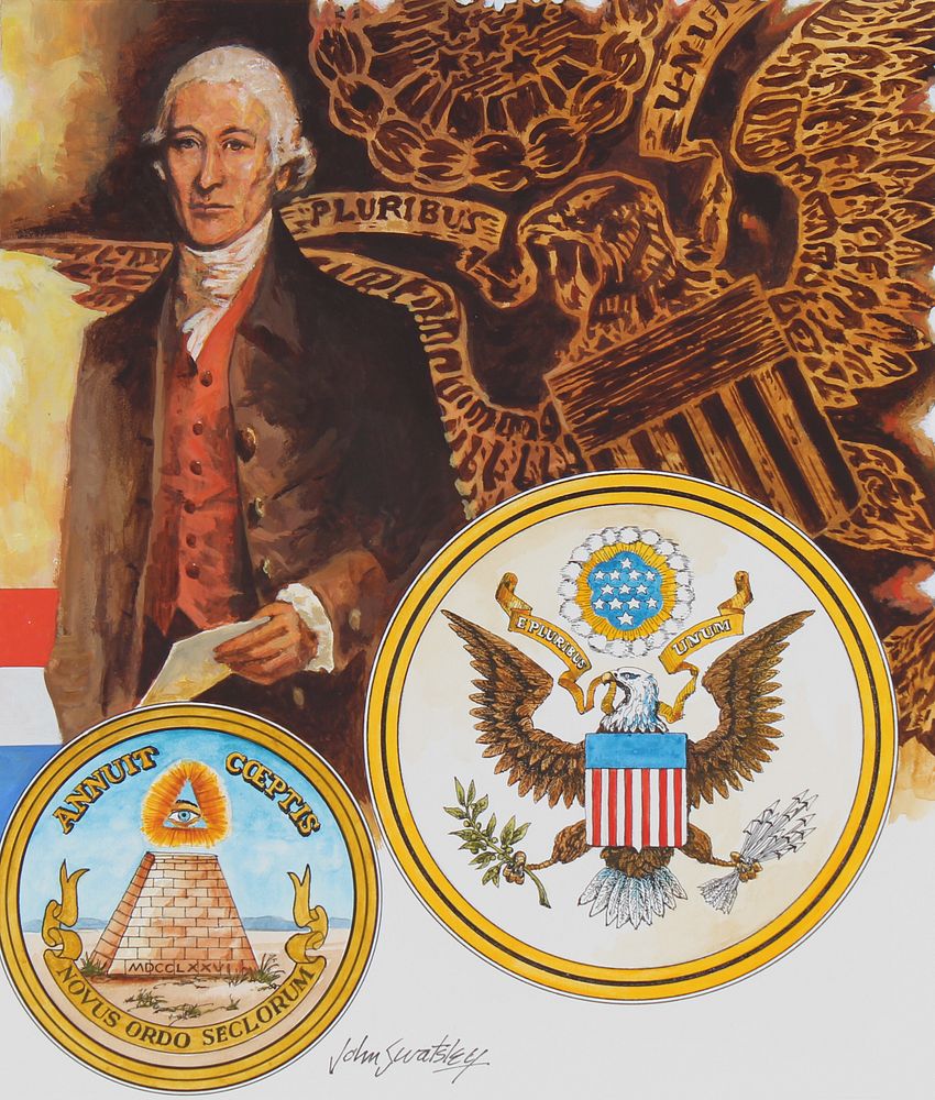 Appraisal: John Swatsley B Great Seal of the US John Swatsley