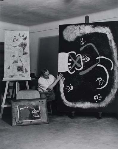 Appraisal: BRASSA - Joan Miro in his Barcelona studio Silver print