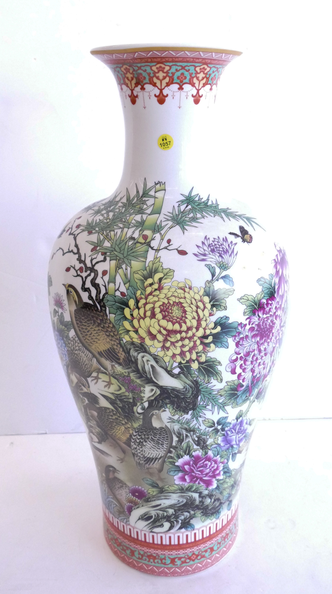 Appraisal: Chinese Porcelain Floor Vase- ''