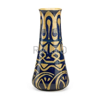 Appraisal: SHEARWATER Rare and exceptional vase decorated with stylized plant motifs