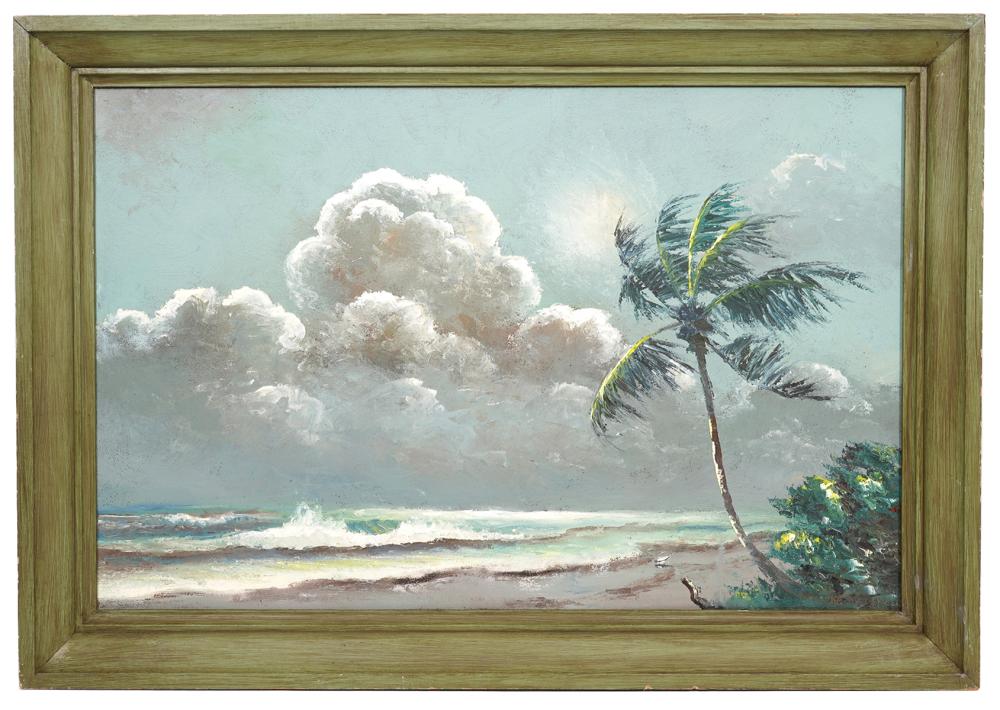 Appraisal: ROY MCLENDON FLORIDA HIGHWAYMEN PAINTING O BRoy McLendon American Born