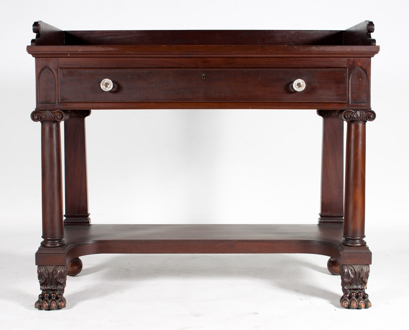 Appraisal: Potthast Bros Classical style mahogany server first half- th century