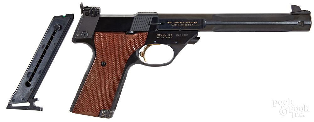 Appraisal: High Standard model semi-automatic pistol High Standard model Military Supermatic